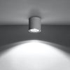 Home accessories flush mount ceiling light Sollux Lighting Ceiling Lamp Cullo Concrete