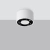 Modern flush mount ceiling light Sollux Lighting Ceiling Lamp DIO White LED
