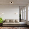 Wooden flush mount light fixtures Sollux Lighting Ceiling Lamp EMILIO