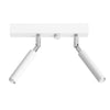 Stylish Sollux Lighting Ceiling Lamp EYETECH 2 white for hallway lighting