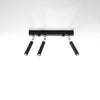 Ceiling lamp EYETECH 3 black for bathroom lighting