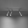 LED ceiling lights Sollux Lighting Ceiling lamp EYETECH 3 in white
