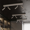 Ceiling lamp EYETECH 3 white as kitchen countertop lighting