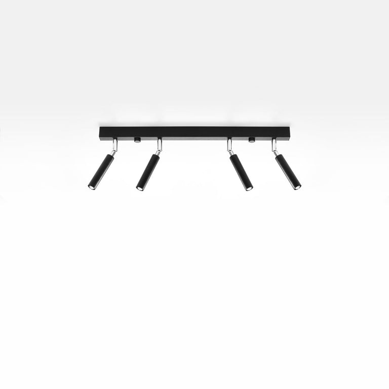 Sollux Lighting Ceiling Lamp EYETECH 4 Black