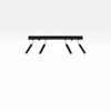 Modern semi flush mount design
Ceiling lamp EYETECH 4 black