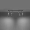 LED ceiling lights Sollux Lighting Ceiling lamp EYETECH 4 in white