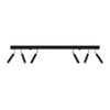 Black Sollux Lighting Ceiling lamp EYETECH 6 black modern design