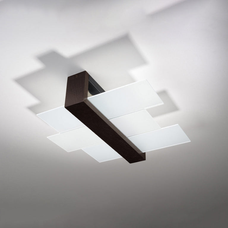 Sollux Lighting Ceiling Lamp FENIKS 2 Wenge