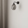 Customizable wattage and light color Ceiling Lamp FILLAN 5 black for personalized ambiance