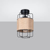 Enhance your space with Sollux Lighting Ceiling Lamp GIZUR’s modern flush mount design
