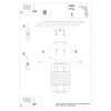 Contemporary lighting design with Sollux Lighting Ceiling Lamp GIZUR

