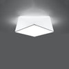 Sollux Lighting HEXA 35 White flush mount ceiling lamp