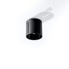 Elegant home accessories LED ceiling lights Sollux Lighting Ceiling lamp INEZ black
