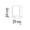 Ceiling lamp INEZ black