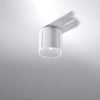 Modern flush ceiling lights Sollux Lighting Ceiling Lamp INEZ White