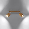 Stylish semi flush mount ceiling light fixtures Ceiling lamp KEKE 2 oak