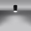 Ceiling lamp LAGOS 10 black for living rooms