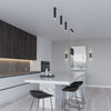 Stylish flush ceiling lamp Sollux Lighting Ceiling Lamp LAGOS 30 black