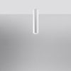 Elegant flush mount ceiling light Sollux Lighting Ceiling lamp LAGOS 40 white