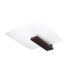 Flush mount ceiling light Ceiling lamp LAPPO wenge for versatile placement