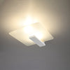 Sollux Lighting flush ceiling lamp in white for modern interiors
