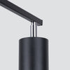 Adjustable LED ceiling lights Sollux Lighting Ceiling lamp LEMMI 3 black