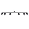 Illuminating elegance with Sollux Lighting Ceiling Lamp LEMMI 6L Black.
