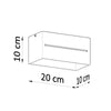 Ceiling lamp LOBO 2 black