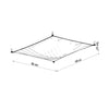 Modern Sollux Lighting Ceiling Lamp LUNA 1 White for geometric interiors
