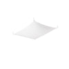 Elegant Sollux Lighting Ceiling Lamp LUNA 1 White for modern homes