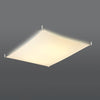 Modern Sollux Lighting Ceiling Lamp LUNA 3 White for geometric interiors