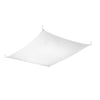 Elegant Sollux Lighting Ceiling Lamp LUNA 3 White for modern homes