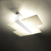 Sleek flush ceiling lights Massimo for contemporary spaces