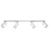 Stylish semi flush mount ceiling light 
 Ceiling lamp MERIDA 4L white