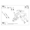Modern industrial ceiling lights Sollux Lighting Ceiling lamp MERIDA 4 grey