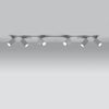 Industrial style lighting Sollux Lighting Ceiling lamp MERIDA 6L white