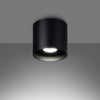 Illuminate Your Rooms with MIKA Black Ceiling Lamp
