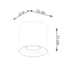 Upgrade Your Space with MIKA Modern Flush Mount Ceiling Light

