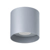 Modern Flush Mount Ceiling Light: Sollux Lighting MIKA Grey
