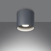 Brighten Your Space with Sollux Lighting Ceiling Lamp MIKA Grey

