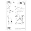 Clean lines of Sollux Lighting Ceiling Lamp MONO 1 White enhancing your decor