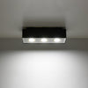 Stylish Sollux Lighting Ceiling Lamp Mono 3 black for home lighting