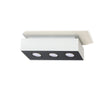Minimalist Sollux Lighting Ceiling Lamp MONO 3 White for stylish interiors