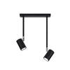 Ceiling lamp NORANO 2 black for modern industrial interiors