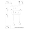 Complements modern and loft-style decor Ceiling lamp NORANO 2 black
