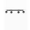 Sollux Lighting Ceiling Lamp OCULARE 4L Black for modern spaces