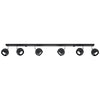 Sollux Lighting Ceiling Lamp OCULARE 6L Black for modern spaces