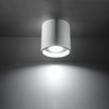 Stylish lighting Sollux Lighting Ceiling Lamp ORBIS 1 White