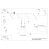 Elegant flush mount Sollux Lighting OZZY black ceiling light
