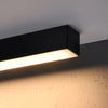 LED flush mount Sollux Lighting Ceiling lamp PINNE 90 black